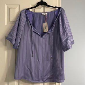 Balloon sleeve blouse